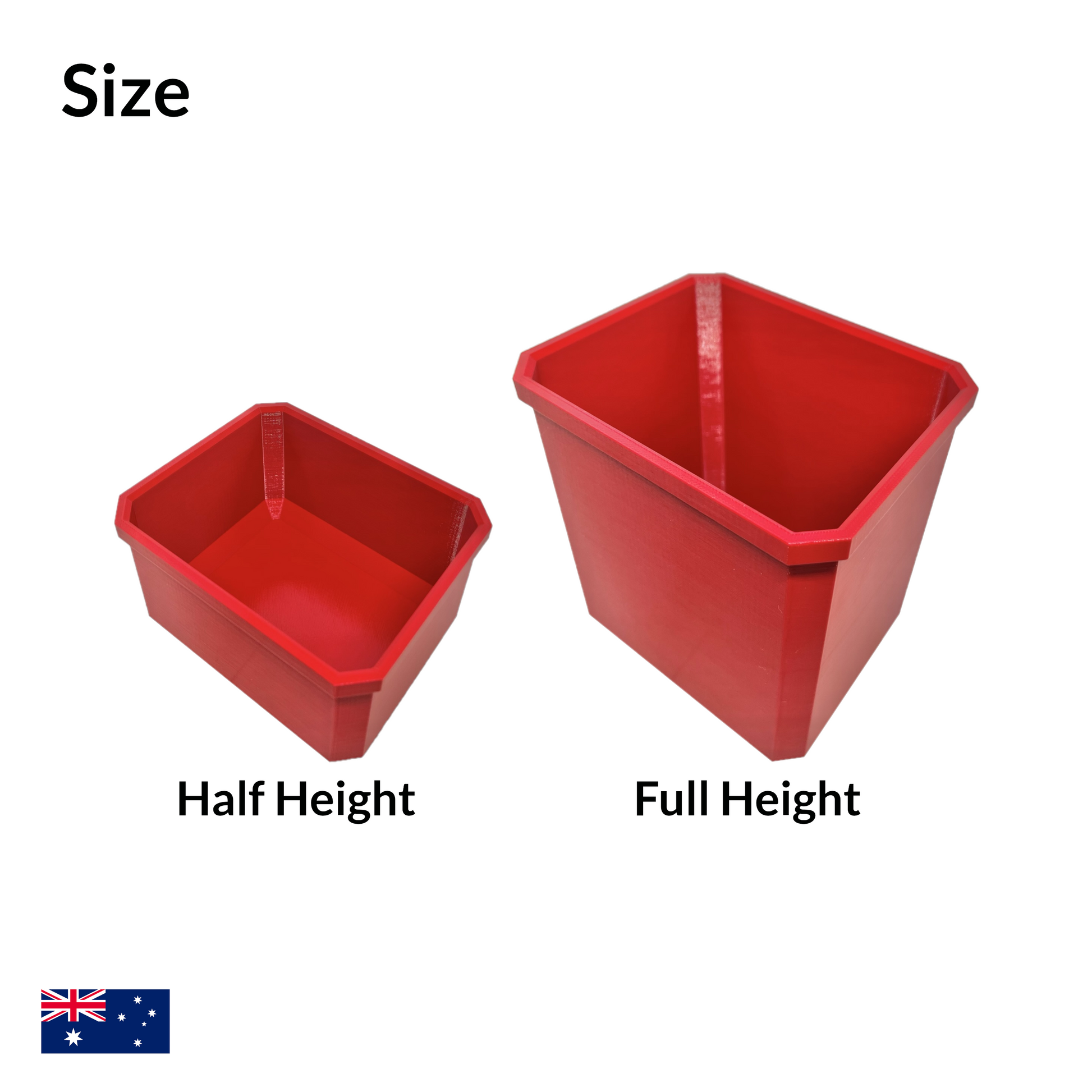 Square Nesting Bins for Milwaukee Tool